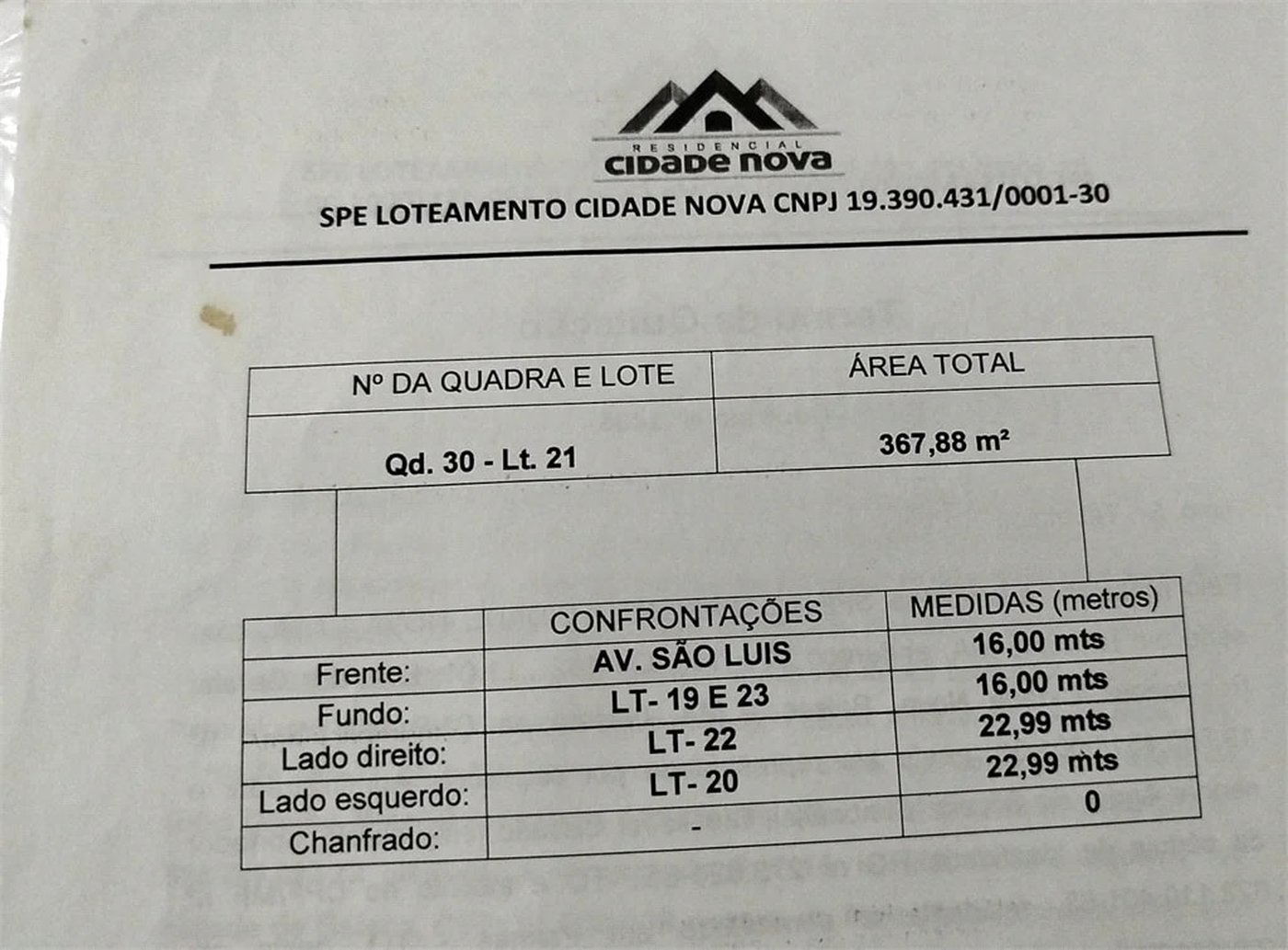 Terreno à venda em Residencial Mont'serrat, Balsas, MA