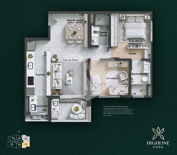 Apartamento 78m² 2