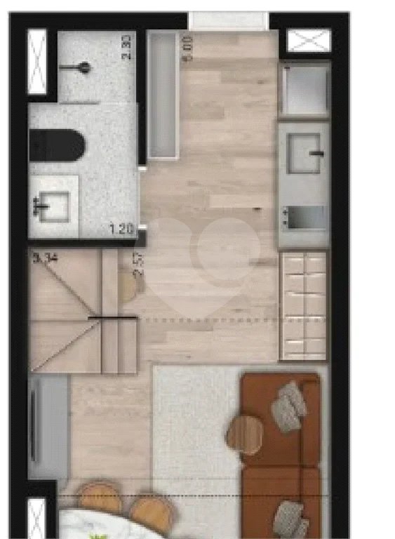Lançamento Exclusivo: Studio Garden de 38 m² em Higienópolis!