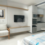 Studio Moderno de 29m² para Locação