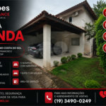 Casa à venda no Condomínio Costa do Sol – Piracicaba/SP - Localizada entre os bairros São Francisco e Perdizes