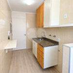 Apartamento de 44 m² com 2 dormitórios, varanda integrada e 1 vaga na Vila Guarani