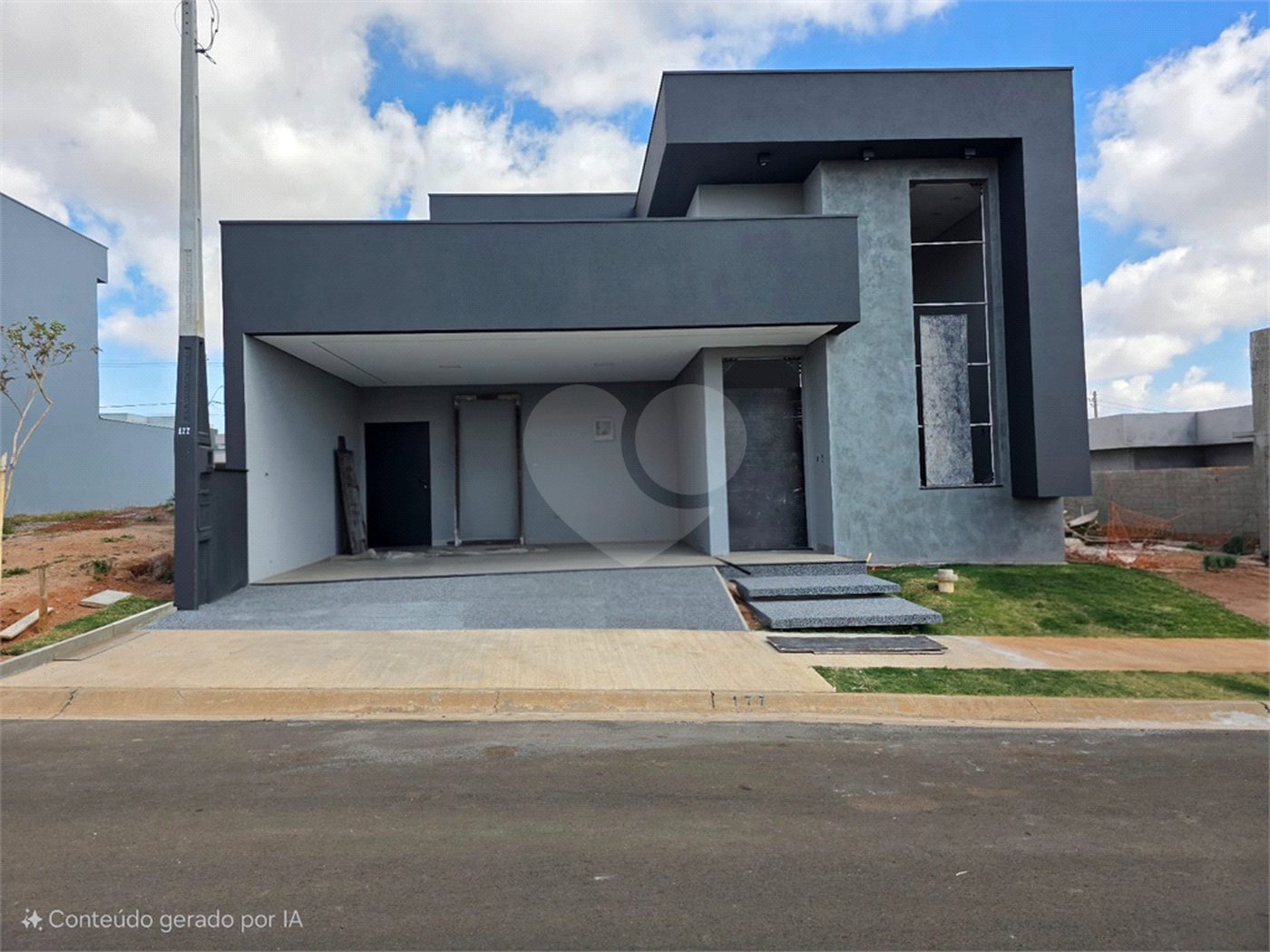 Casa térrea no residencial Villeneuve - São Carlos/SP