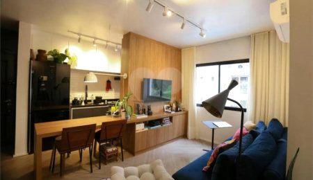 Apartamento à venda com 1 quarto em Vila Nova Conceição, São Paulo, SP