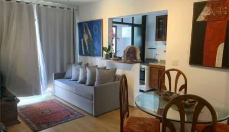 Apartamento à venda com 1 suíte em Brooklin Paulista, São Paulo, SP