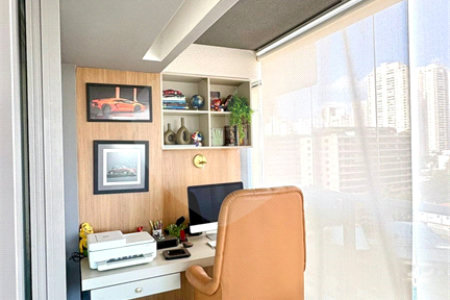 Apartamento à venda com 1 suíte em Brooklin Paulista, São Paulo, SP
