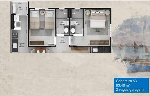 Apartamento 83m² 4