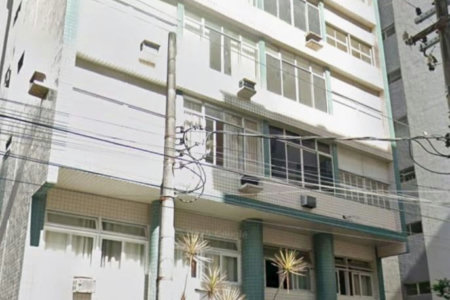 Apartamento com 1 dormitório à venda, 60 m² por R$ 490.000,00 - Gonzaga - Santos/SP