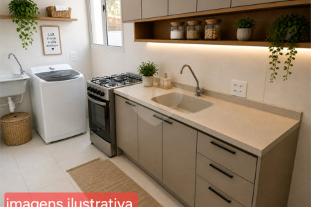 Apartamento à venda ou para alugar com 1 quarto em Chácara Estância Paulista, Suzano, SP