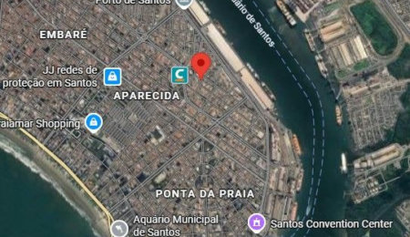 Terreno à venda, 866 m² por R$ 2.999.000,00 - Estuário - Santos/SP