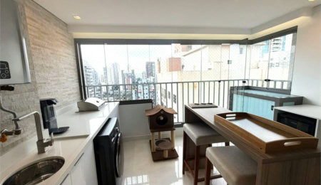 Apartamento à venda com 2 quartos, sendo 1 suíte,  em Brooklin Paulista, São Paulo, SP