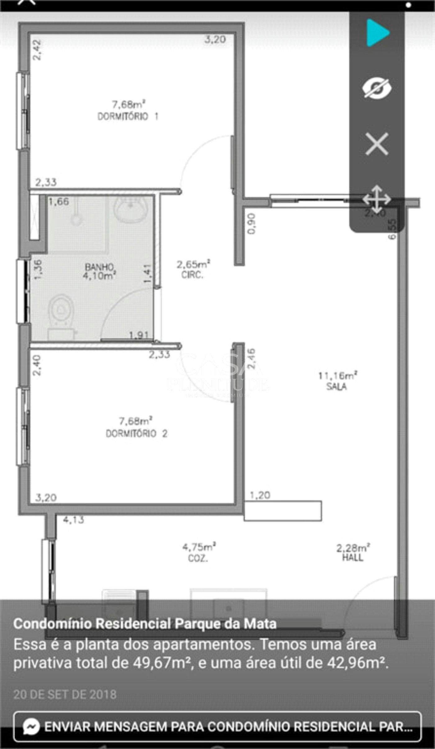 Apartamento à venda com 2 quartos em Caguassu, Sorocaba, SP