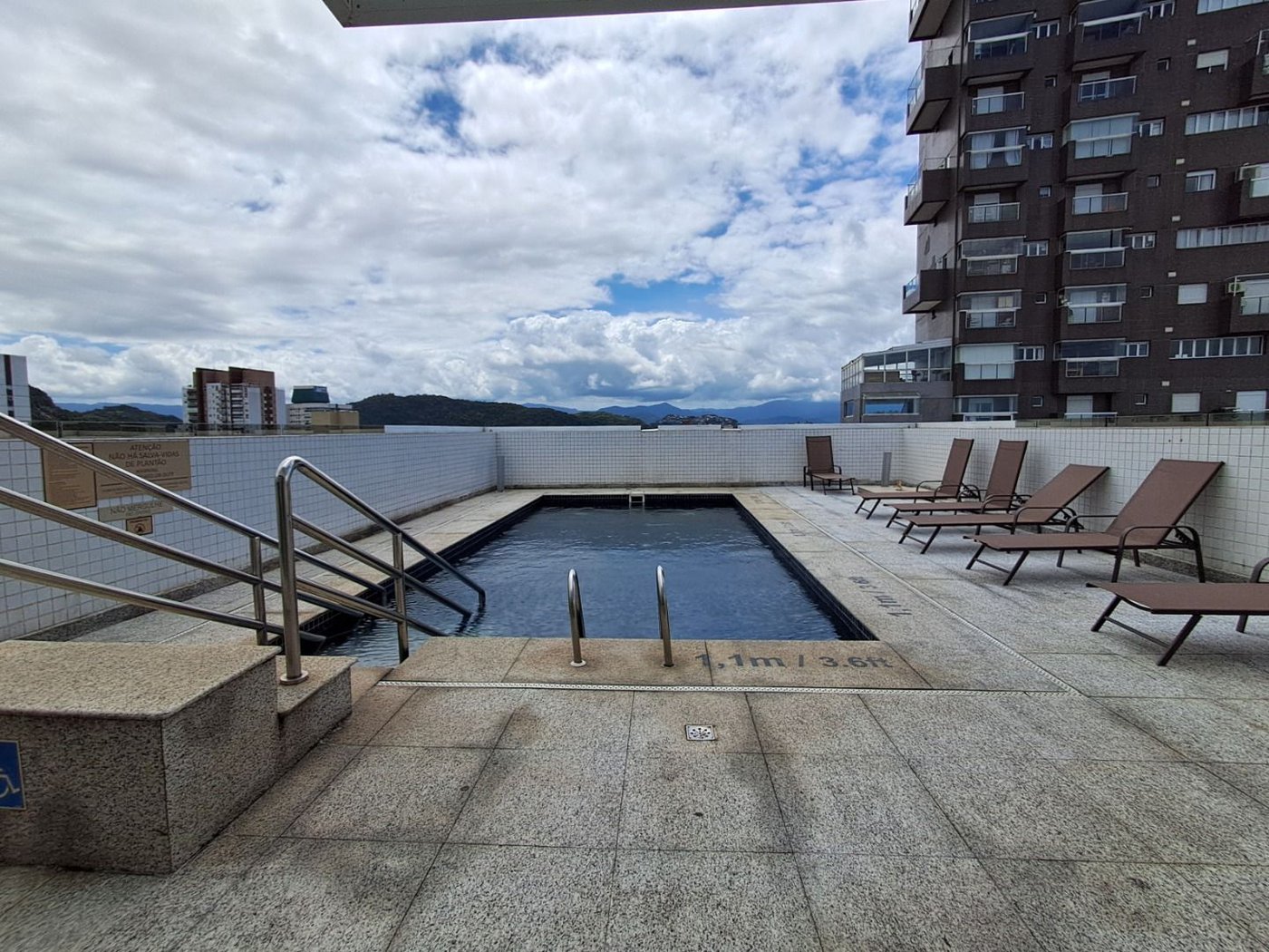 Studio com 1 dormitório à venda, 31 m² por R$ 525.000,00 - Gonzaga - Santos/SP