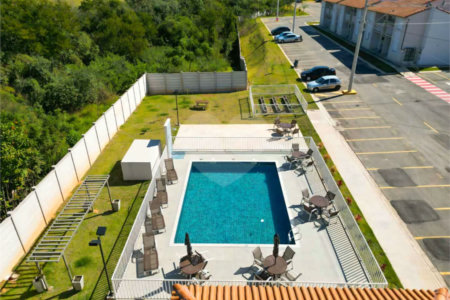 Indaiatuba - Sp - Vila Vic Florença - R$ 290.000,00 - Apartamento de 48m²,, no andar de cima, dois quartos, um banheiro, cozinha e sala, uma vaga de garagem. Condomínio fechado. Apartamento está do jeito que foi entregue . Area de lazer no condominio - Área do condomínio: Churrasqueira