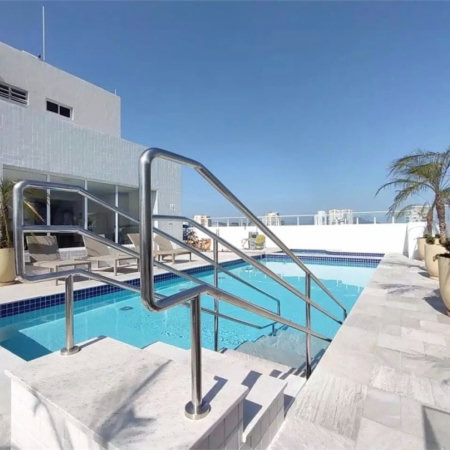 Apartamento Residencial à venda, Boqueirão, Santos - AP1406.