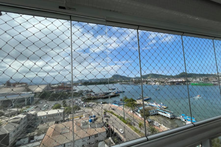 Apartamento com 3 dormitórios à venda, 189 m² por R$ 3.300.000,00 - P. Praia - Santos/SP