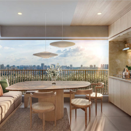 Apartamento à venda com 4 suítes em Brooklin Paulista, São Paulo, SP
