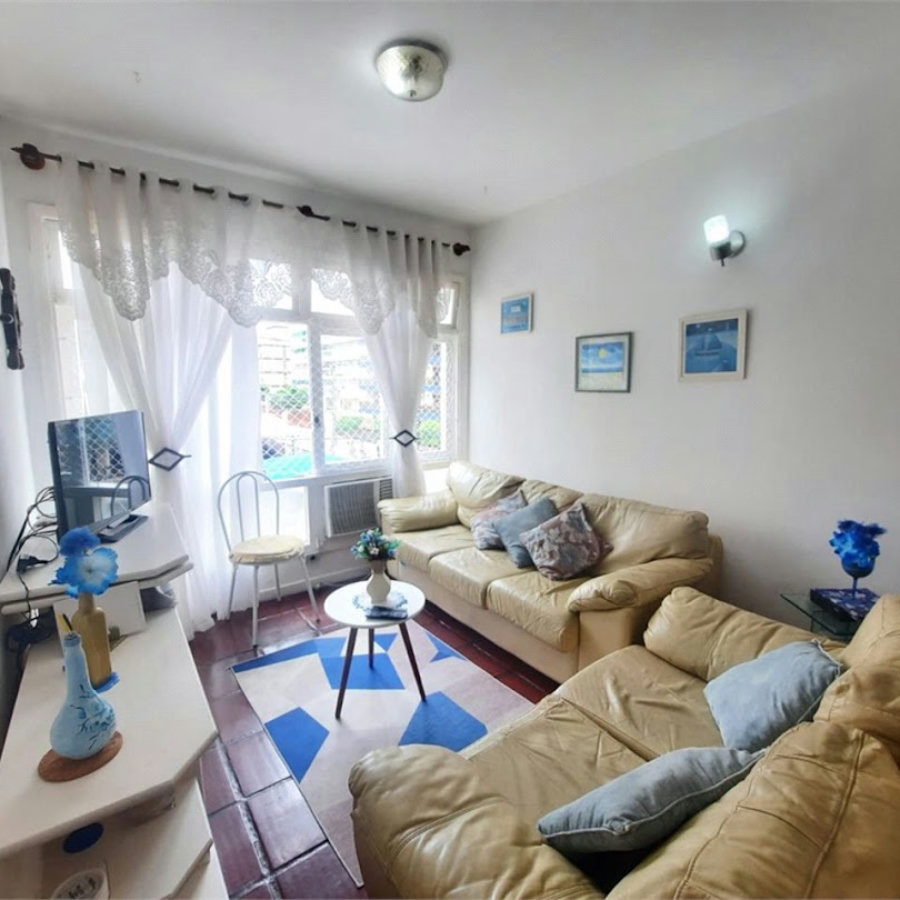 Apartamento com 3 dormitórios, 100 m² - venda por R$ 370.000,00 ou aluguel por R$ 4.441,86 - Loteamento João Batista Julião - Guarujá/SP