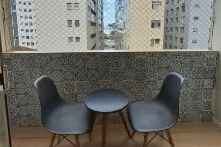 Studio à venda, 39 m² por R$ 345.000,00 - José Menino - Santos/SP