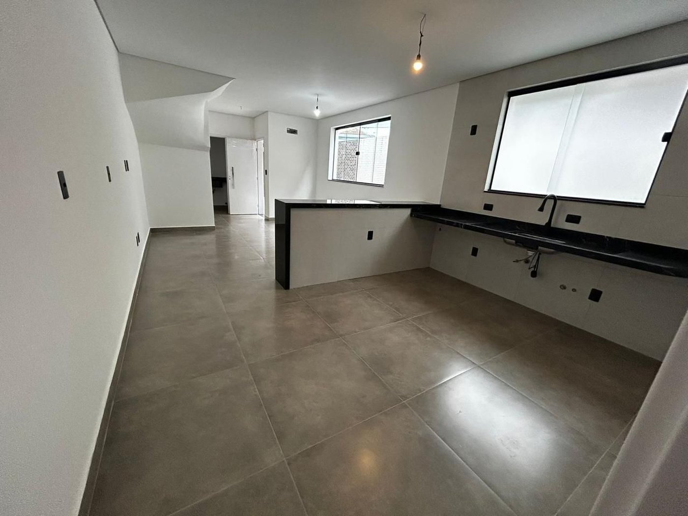 Casa com 3 dormitórios à venda, 100 m² por R$ 1.380.000,00 - Aparecida - Santos/SP