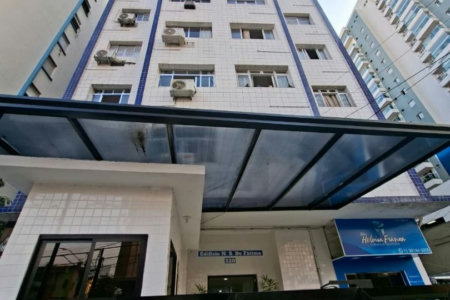 Apartamento com 1 dormitório à venda, 30 m² por R$ 395.000,00 - Embaré - Santos/SP