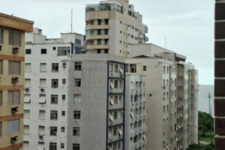 Apartamento com 2 dormitórios à venda, 82 m² por R$ 1.100.000,00 - Aparecida - Santos/SP