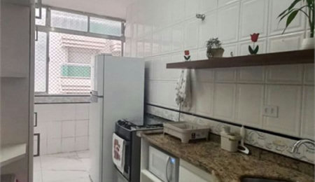 Apartamento com 3 dormitórios à venda, 87 m² por R$ 690.000,00 - Gonzaga - Santos/SP