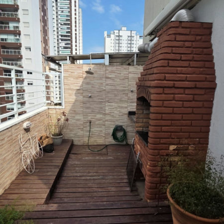 Cobertura com 3 dormitórios à venda, 262 m² por R$ 1.800.000,00 - Pompéia - Santos/SP