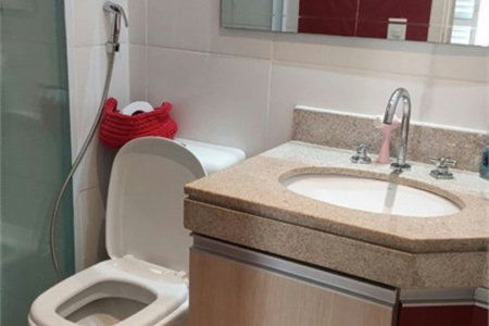 Apartamento Residencial à venda, José Menino, Santos - AP0420.