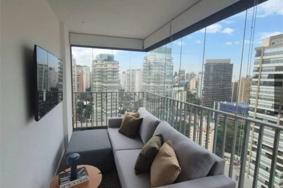Apartamento para alugar com 1 suíte em Vila Nova Conceição, São Paulo, SP