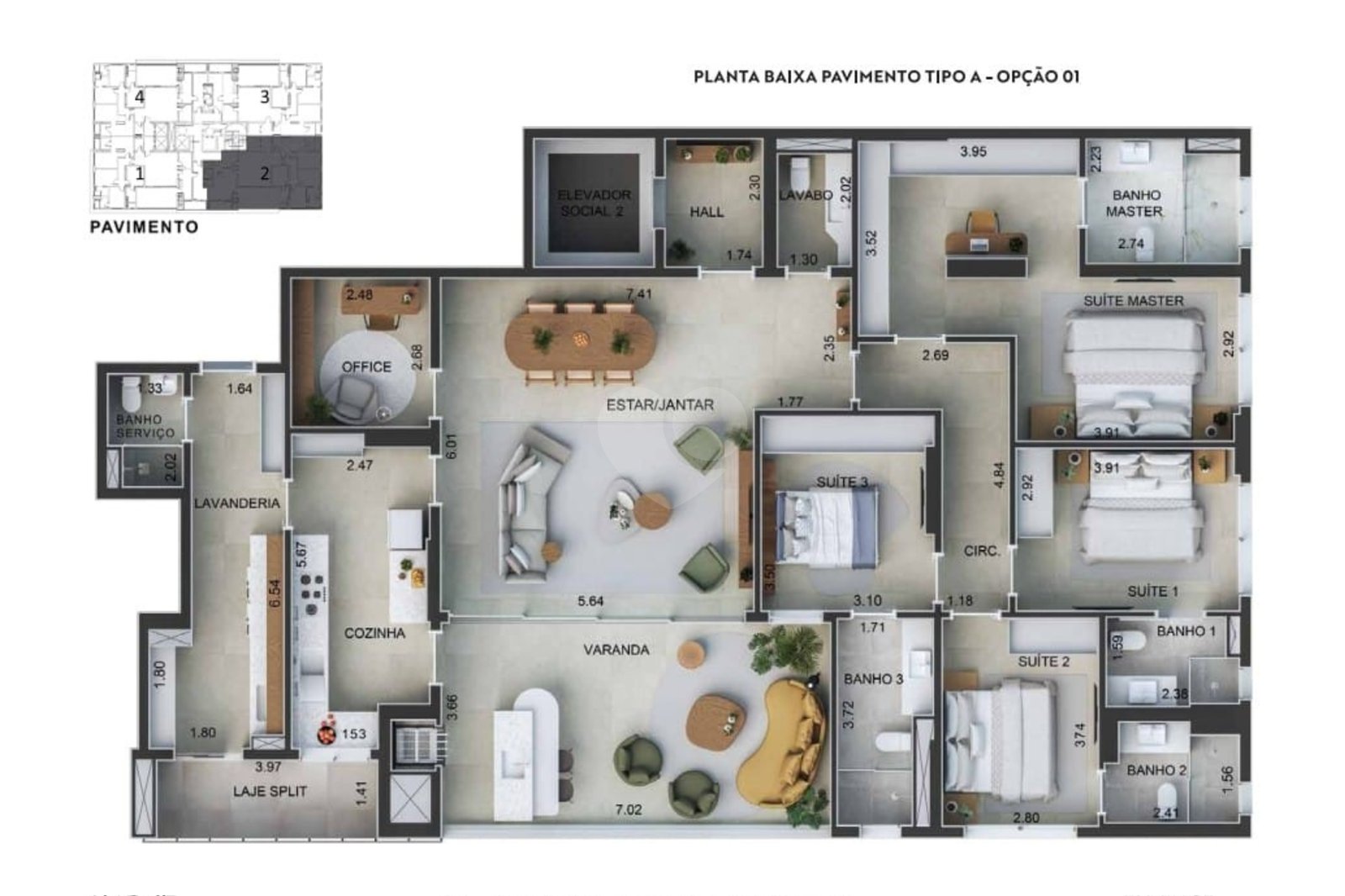 Planta 1