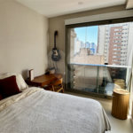 Apartamento novo na Vila Mariana com 38m², 1 vaga e próximo ao metrô.
