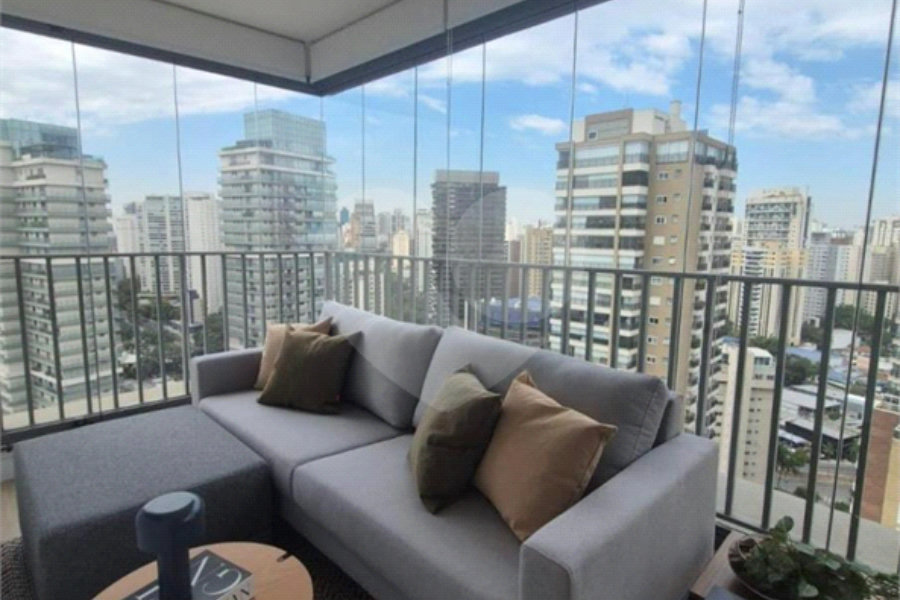 Apartamento para alugar com 1 suíte em Vila Nova Conceição, São Paulo, SP