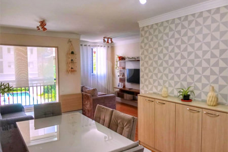 Apartamento à venda com 2 quartos, sendo 1 suíte,  em Jardim Caboré, São Paulo, SP