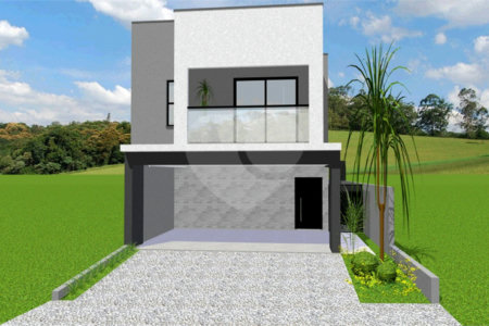 Casa à venda com 4 quartos, sendo 2 suítes,  no condomínio Jardim, Sorocaba - SP