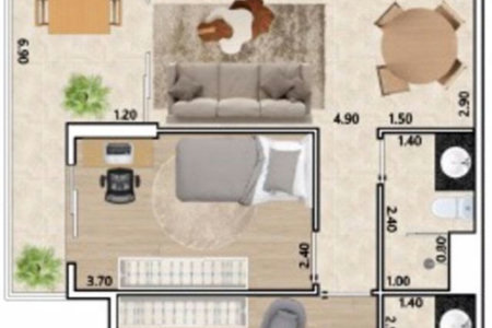 Apartamento Residencial à venda, Macuco, Santos - AP1011.