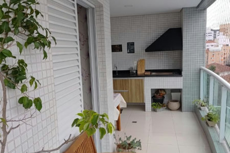 Apartamento com 2 dormitórios à venda, 76 m² por R$ 1.150.000,00 - Gonzaga - Santos/SP
