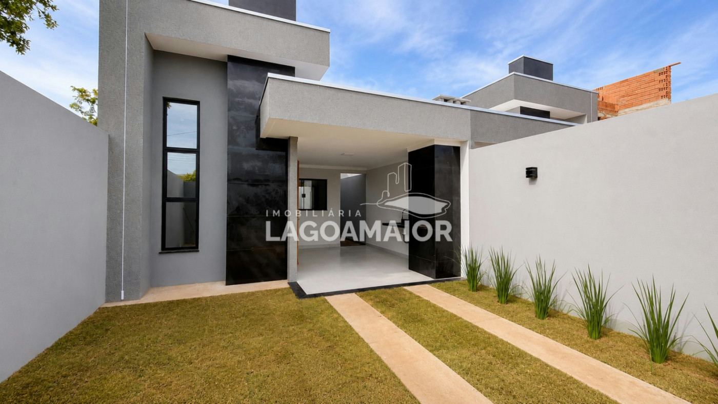 Casa à venda com 3 quartos, sendo 1 suíte, em Bela Vista da Lagoa, Três Lagoas, MS