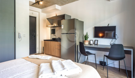 Studio à venda com 1 suíte em Indianópolis, São Paulo, SP