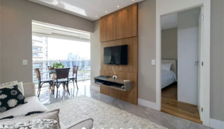 Apartamento à venda com 1 suíte em Vila Gertrudes, São Paulo, SP