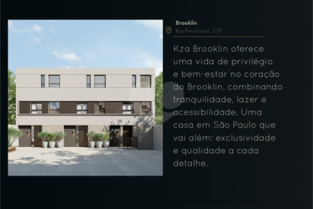 Casa à venda com 3 suítes no condomínio Kza Brooklin, São Paulo - SP