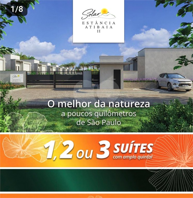 Casa Térrea à venda com 2 suítes em Jardim Estância Brasil, Atibaia, SP