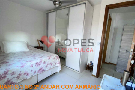 Cobertura à venda com 4 quartos, sendo 1 suíte, em Tijuca, Rio de Janeiro, RJ