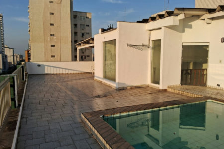 Cobertura com 3 dormitórios, 231 m² - venda por R$ 1.950.000,00 ou aluguel por R$ 10.000,00/mês - Ponta da Praia - Santos/SP