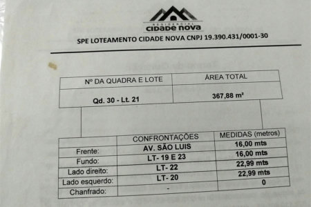 Terreno à venda em Residencial Mont'serrat, Balsas, MA