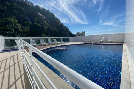 Apartamento com 1 dormitório à venda, 42 m² por R$ 430.000,00 - Marapé - Santos/SP