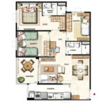 Apartamento à venda com 3 quartos, sendo 1 suíte,  em Jacarepaguá, Rio de Janeiro, RJ