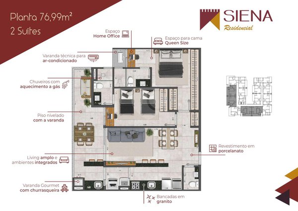 Apartamento 76m² 7