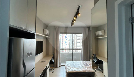 Apartamento à venda ou para alugar com 1 quarto em Vila Olímpia, São Paulo, SP