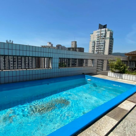 Cobertura com 4 dormitórios à venda, 400 m² por R$ 2.580.000,00 - Ponta da Praia - Santos/SP
